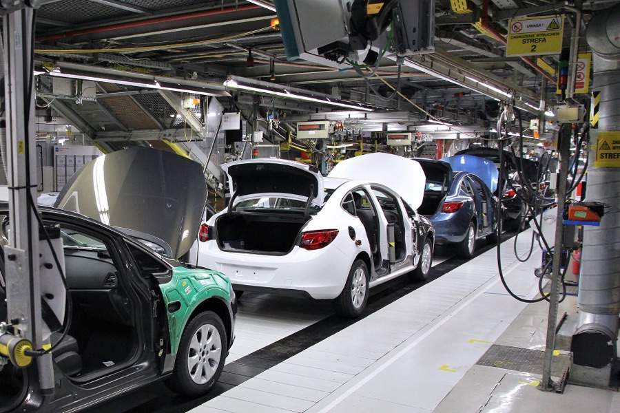 Factory production line
